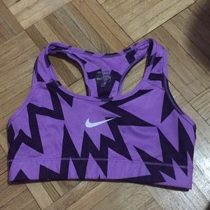 Nike pro sports bra rare kapow